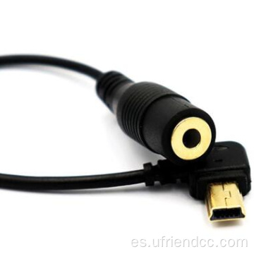 Cable adaptador de micrófono masculino de 3,5 mm Jack USB